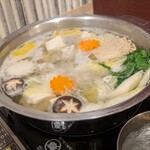 泳ぎとらふぐ活蟹料理 あじ平 - 活てっちり