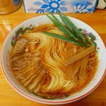 中華そば専門店 笠北 - 笠岡ラーメン 大盛り (税込)900円 (2025.10.30)