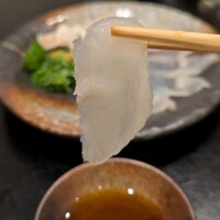 泳ぎとらふぐ活蟹料理 あじ平 - 活てっさ