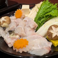 泳ぎとらふぐ活蟹料理 あじ平 - 活てっちり