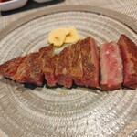 森の鉄板ダイニング まるやま苑 - はちみつ牛・サーロイン80g