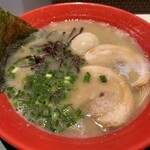 辻商店 - 料理写真:豚骨ラーメン、煮卵トッピング