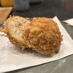 とんかつ ふじ井 - ミンチカツは飲み物的ミンチカツ