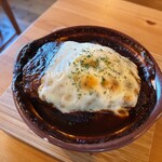 のうえんカフェ - ロールキャベツグラタン