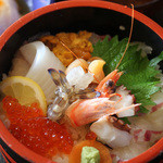 Minshuku Shirai - 魚河岸丼