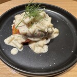 食堂さいと右 - サーモン刺身