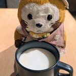 ベジバル チバットリア - ホットのカフェオレ♡(＾(ェ)＾)