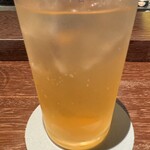 食堂さいと右 - サワー　自家製生姜　キンミヤ