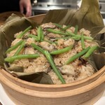 食堂さいと右 - 牡蠣蒸籠蒸し御飯