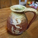 蕎麦処 凛 - そば汁の入った徳利