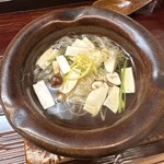 木佐貫 - 氷見　クエ　松茸　鍋