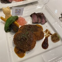 神戸牛洋食アモナ - 大人様ランチ(ハンバーグなし)