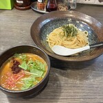 麺家 あべの - 料理写真:えび辛つけ麺並(1,220円)