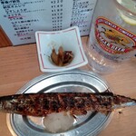 立ち呑み 晩杯屋 - サンマよく焼き