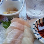 立ち呑み 晩杯屋 - 八角刺し