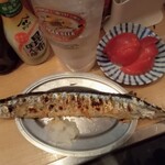 立ち呑み 晩杯屋 - サンマ