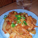 立ち呑み 晩杯屋 - 豚キムチ