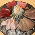 比内地鶏と国産本マグロ 千の庭 川崎東口店 - 