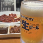 焼肉やっちゃん - 生ビール