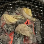 炭火焼肉 金角 - ワニ肉は塩で食べました✨✨