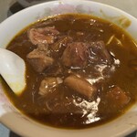 牡丹園 - カレーラーメン（800円）