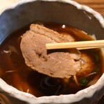 蕎麦小路 さわらび - 鴨肉