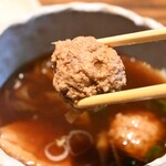 蕎麦小路 さわらび - 鴨団子