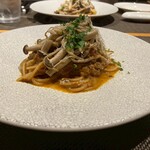 trattoria l'mante izumi - キノコのボルチーニ　言うまでもなく美味