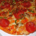 ドミノピザ - 兄さんちゃんと切れてなかったぜ．