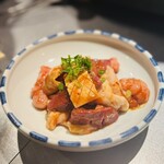 ホルモン 錦 - ホルモン盛り