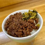 麺屋 しん蔵 - そぼろめし 400円