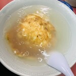 龍園 - 透き通るあんの、天津飯！熱々で美味い！！最高です！
