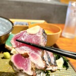 トッサ・ジ・クラッサン - 藁焼きたてのタタキ^ ^