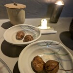 BUSHI MESHI - サービスの栗渋皮煮