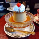 喫茶 水鯨 - 自家製プリン