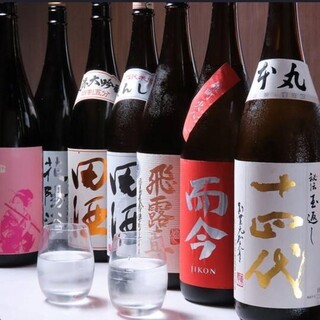 海鮮・鉄板焼きにぴったり！豊富な日本酒が楽しめるお店