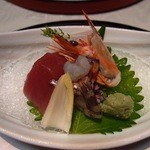 いぶすき 秀水園 - 造り三種盛り