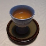 いぶすき 秀水園 - 食前酒の梅酒