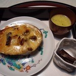 いぶすき 秀水園 - あわび素味噌焼き