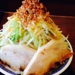 常勝軒 - 赤ふじ・麺中盛り・野菜チョイ増し