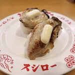 スシロー - 料理写真:炙り牡蠣バター醤油