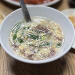 焼肉幸泉 - コムタンスープ