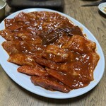 焼肉幸泉 - ホルモン(･ギアラ･タン味噌･レバー･ミノ･シマチョウ･ゲタカルビ)