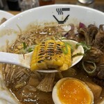 麺家 神明 - 焼きコーン
