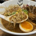 麺家 神明 - きのこどっさり
