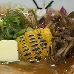 麺家 神明 - 香ばしく