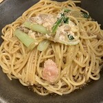 てっぱんのスパゲッティ - 料理写真:たらこバター醤油940円