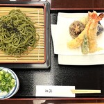 雅芳 - 天ざる（茶そば）