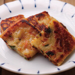 屋台居酒屋 大阪 満マル - ニラチヂミ