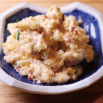 屋台居酒屋 大阪 満マル - ポテトサラダ